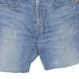 LEVI'S Womens Denim Shorts Blue M W34