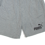 PUMA Mens Casual Shorts Grey L W32