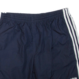 ADIDAS Mesh Lined Mens Swimming Shorts Blue L W24
