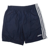 ADIDAS Mesh Lined Mens Swimming Shorts Blue L W24
