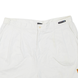 NIKE Womens Casual Shorts White XL W36