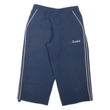 REEBOK 3/4 Leg Mens Casual Shorts Blue XS W27