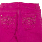 LEE Womens Casual Shorts Pink M W32