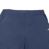 ADIDAS Womens Casual Shorts Blue UK 14 W30