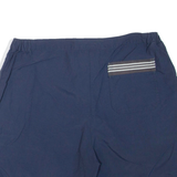 ADIDAS Womens Casual Shorts Blue UK 14 W30