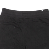 PUMA Womens Casual Shorts Black UK 12 W28