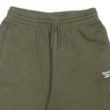 REEBOK Mens Casual Shorts Green S W28