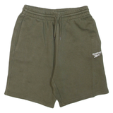 REEBOK Mens Casual Shorts Green S W28