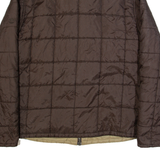 TIMBERLAND Slim Fit Womens Quilted Jacket Brown XL