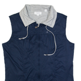 CALVIN KLEIN GOLF Womens Gilet Blue UK 16