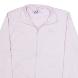 FILA Womens Track Jacket Pink XS