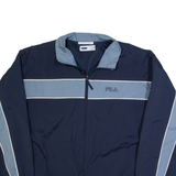 FILA Mens Track Jacket Blue L