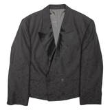 Mens Blazer Jacket Brown Striped L