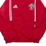 ADIDAS Dosveedanya Mens Track Jacket Red L