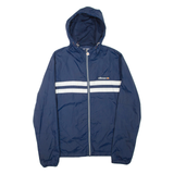 ELLESSE Womens Jacket Blue Nylon Hooded M