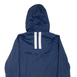 ELLESSE Womens Jacket Blue Nylon Hooded M