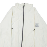 TIMBERLAND Mens Jacket White Nylon 2XL