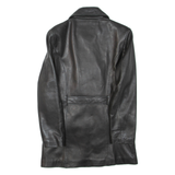 DEBENHAMS NUAGE Womens Jacket Black Leather M