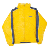 DIADORA Mens Puffer Jacket Yellow XL