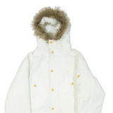 KARL KANI Mens Jacket White Hooded S