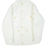 KARL KANI Mens Jacket White Hooded S
