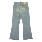 BIG STAR Flare Womens Jeans Blue Regular Flared Stone Wash W30 L34