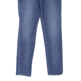 CALVIN KLEIN JEANS Low Rise Womens Jeans Blue Slim Skinny Stone Wash W27 L26