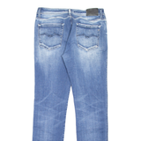 REPLAY Kelli Gray Womens Jeans Blue Slim Straight Stone Wash W30 L32