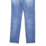 REPLAY Kelli Gray Womens Jeans Blue Slim Straight Stone Wash W30 L32