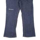 DICKIES Workwear Womens Jeans Blue Relaxed Bootcut W40 L29