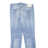 REPLAY Katewin Womens Jeans Blue Slim Tapered Stone Wash W28 L30