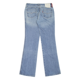 LEVI'S 599 Womens Jeans Blue Regular Bootcut Stone Wash W29 L32