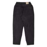 LEE Womens Jeans Black Regular Mom W26 L26