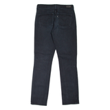LEVI'S Womens Jeans Black Slim Straight W29 L32