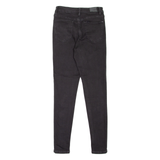 DIESEL High Rise Womens Jeans Black Slim Skinny W24 L28
