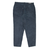 TEDDY'S Womens Jeans Blue Regular Mom W34 L28