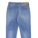 TOMMY HILFIGER Gramercy Womens Jeans Blue Regular Tapered Stone Wash W32 L30