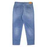 TOMMY HILFIGER Gramercy Womens Jeans Blue Regular Tapered Stone Wash W32 L30
