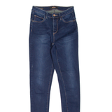 DIESEL High Waist Womens Jeans Blue Slim Skinny Stone Wash W24 L32