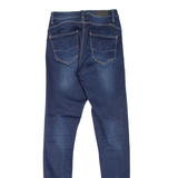 DIESEL High Waist Womens Jeans Blue Slim Skinny Stone Wash W24 L32