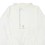 NEW FAST Mens Pullover Jacket White L