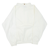 NEW FAST Mens Pullover Jacket White L