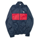 DIADORA Mens Track Jacket Blue M