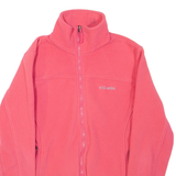 COLUMBIA Womens Fleece Jacket Pink M