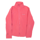 COLUMBIA Womens Fleece Jacket Pink M