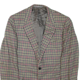 Mens Blazer Jacket Grey Houndstooth XL