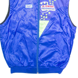 JOPA El Campero Husqvarna Mens Track Gilet Blue Crazy Pattern M