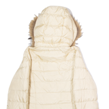 PAUL & SHARK Womens Puffer Coat Gold Hooded L