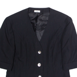 Womens Blazer Jacket Black UK 12