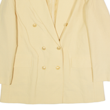 LINEA Womens Blazer Jacket Yellow UK 16